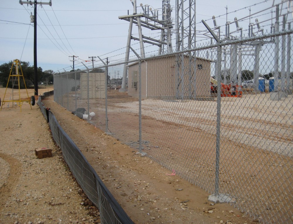 Substation Fencing Farm and Ranch Construction